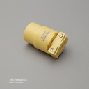 ENCHUFE HEMBRA 3P 110/250V 15A AMARILLO 25U/C