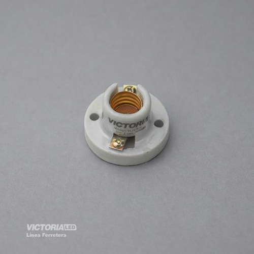 BOQUILLA DE PORCELANA E14 220V 660W BLANCO 50U/C