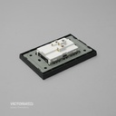 TOMACORRIENTE DOBLE 16A 125/250V PC NEGRO 10U/C