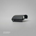 APLIQUE DE PARED IP65 2*1W 6000K NEGRO 78*80MM AC85-265V