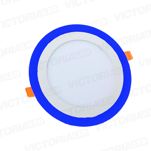 VICTORIA LED PANEL EMP RED 6W+3W AZUL 60U/C