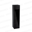 BOLARDO LED IP54 5W 3000K NEGRO 65*80MM