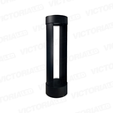 BORLARDO LED IP54 5W 3000K NEGRO 108*108MM