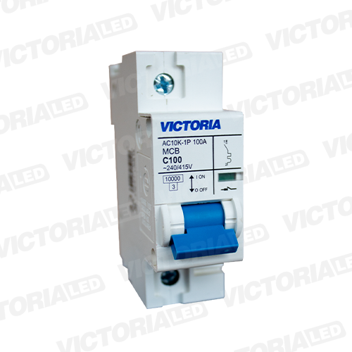 [AC10K-1P 125A] BREAKER VICTORIA LED AC 10K 1P 125A 12U/C