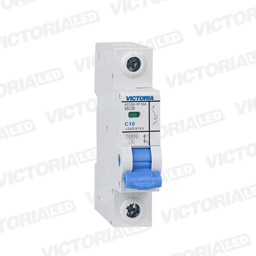 [AC10K-1P 25A] BREAKER VICTORIA LED AC 10K 1P 25A 12U/C