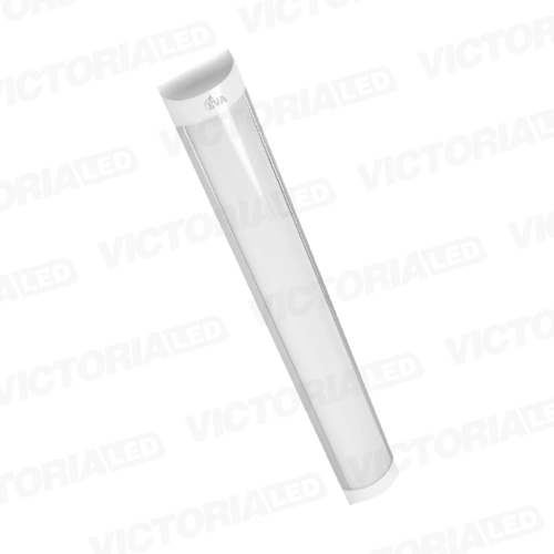 [E-RL36WB] EVA REGLETA LED 36W 1.2MT 6500K IP20 AC85-265V BLANCA 30U/C