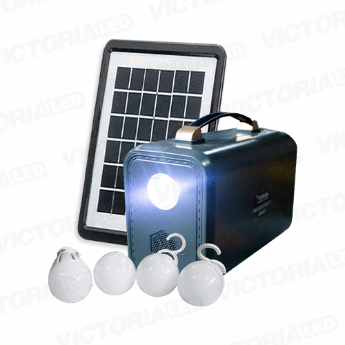[DT-9150C] KIT INVERSOR SOLAR AC220V/150W/4FOCOS/2USB