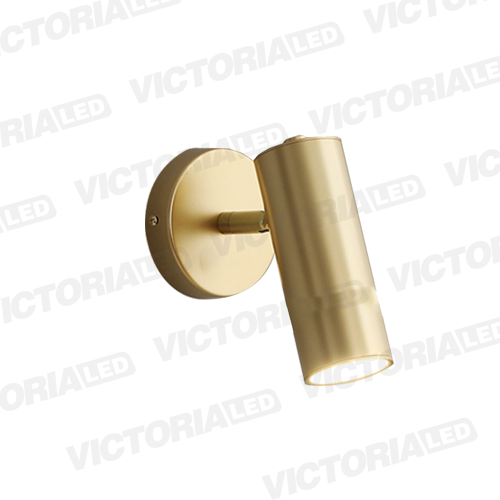 [LC-1512-BR] LAMPARA DECORATIVA 1*GU10 METAL DORADO