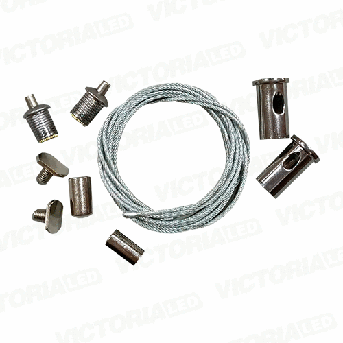 [P15-AC2] PERFIL ALUMINIO 3M BUDAPEST ACC CABLE