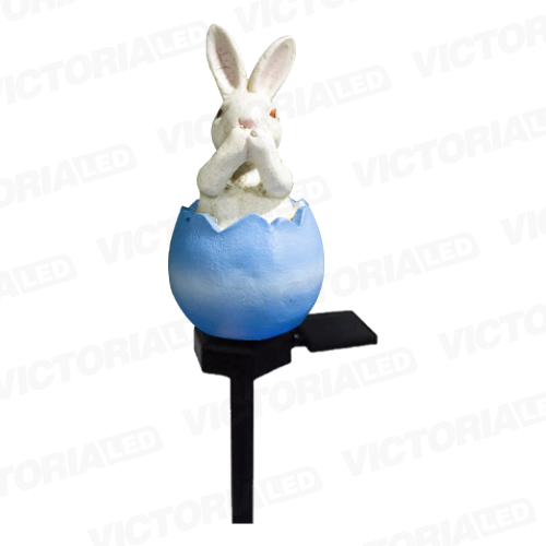 [ES-07] SOLAR ESTACA 3000K CONEJO DE PASCUA