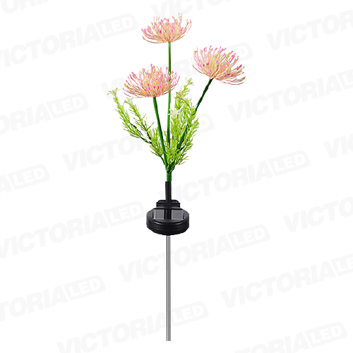 [ES-18] SOLAR ESTACA 3000K FLORES 2U/C