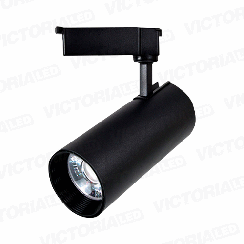 SPOT LED 15W 3000K NEGRO 110V-240V