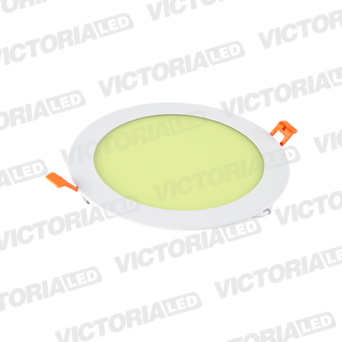 [LV-108 18W 3500K] VICTORIA LED PANEL 3500K 18W EMPOTRABLE REDONDO 30U/C