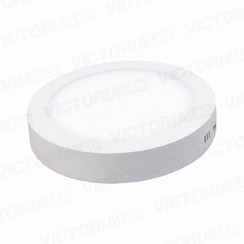 [LV-210 24W 6500K] VICTORIA LED PANEL 6500K 24W SOBREPUESTO REDONDO 15U/C