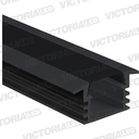PERFIL NEGRO ALUMINIO 3M DENVER