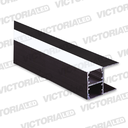 PERFIL ALUMINIO 3M MEKLA BLACK